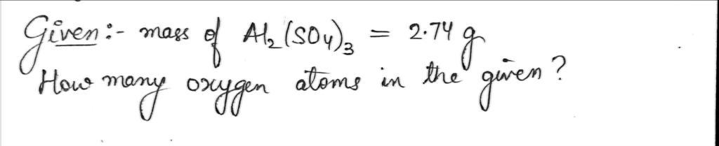 Chemistry homework question answer, step 1, image 1