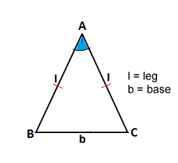 Answered: The legs of an isosceles triangle are… | bartleby