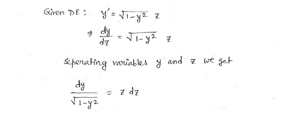 Advanced Math homework question answer, step 1, image 1