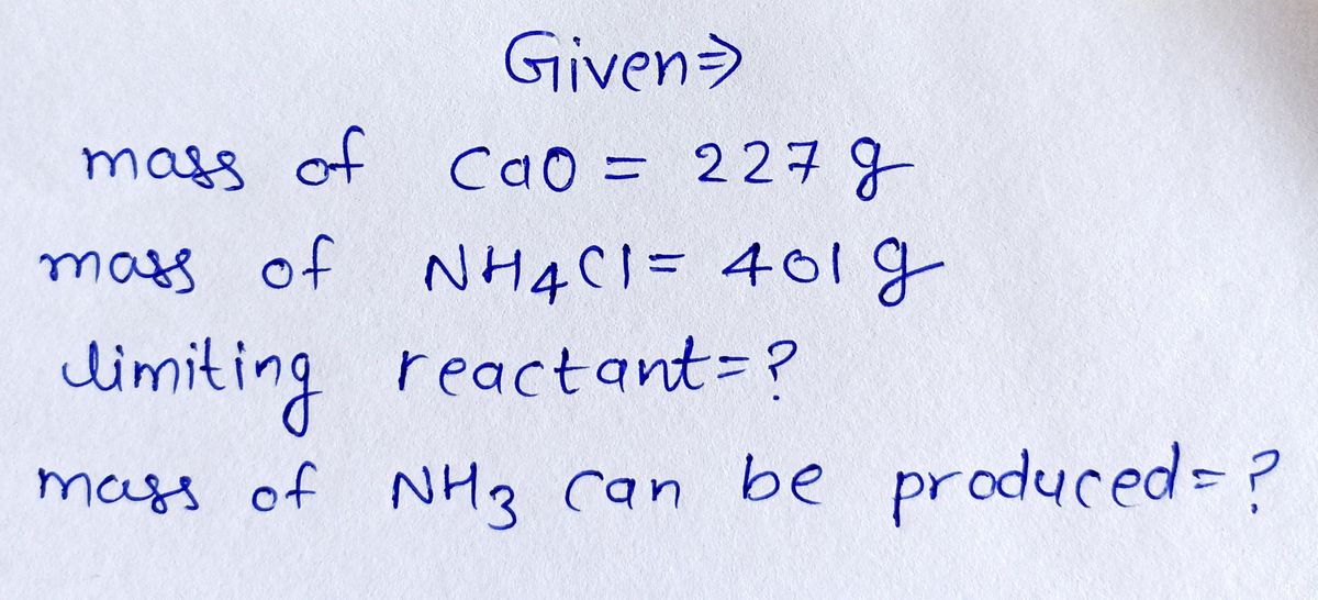 Chemistry homework question answer, step 1, image 1