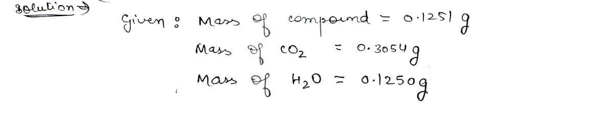 Chemistry homework question answer, step 1, image 1