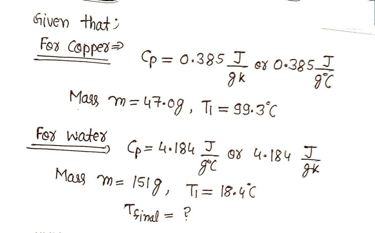 Chemistry homework question answer, step 1, image 1