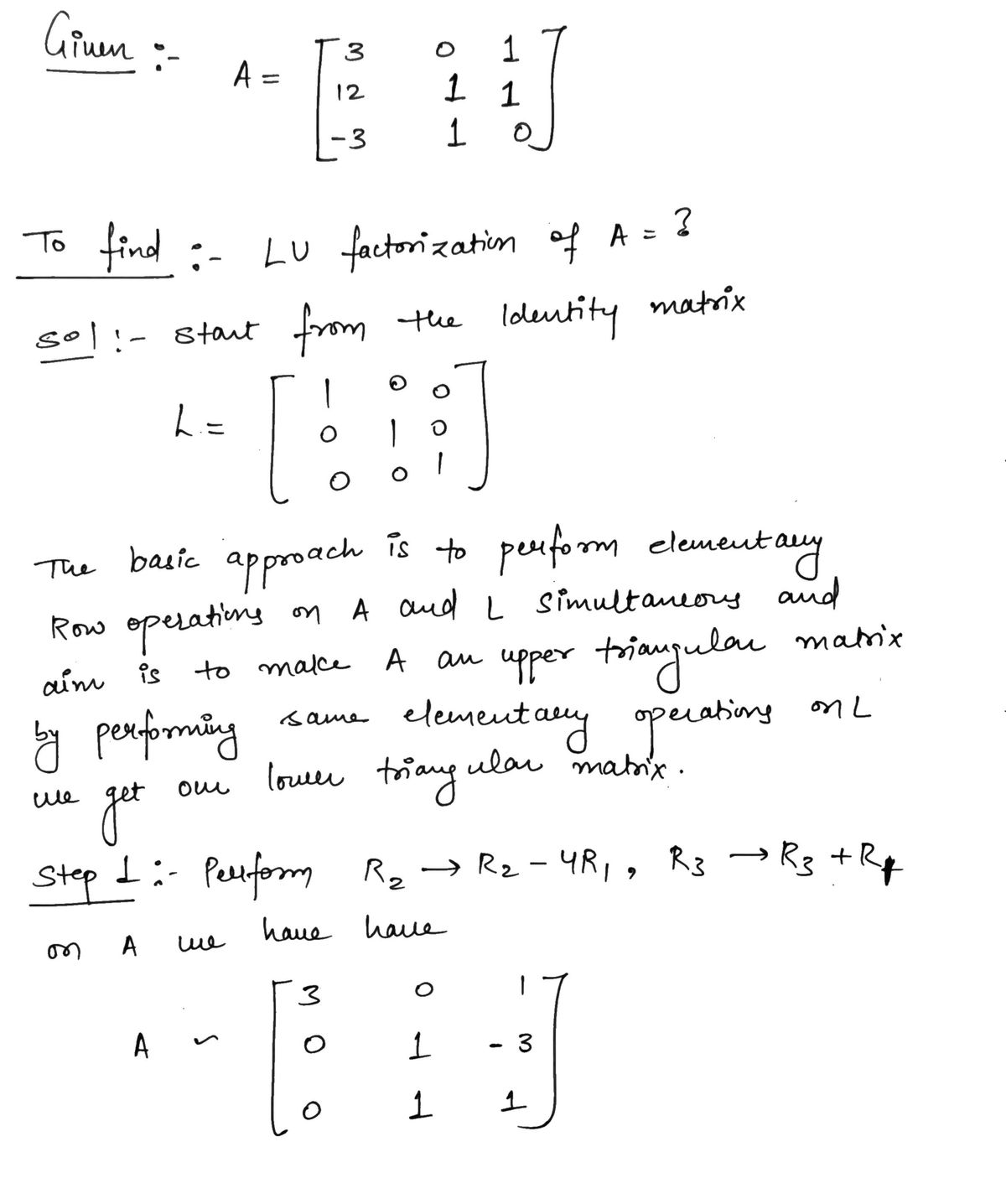 Algebra homework question answer, step 1, image 1