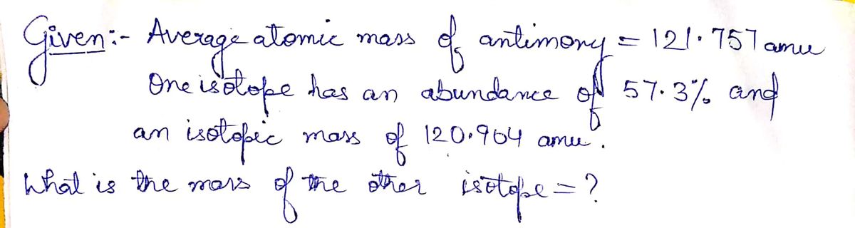 Chemistry homework question answer, step 1, image 1