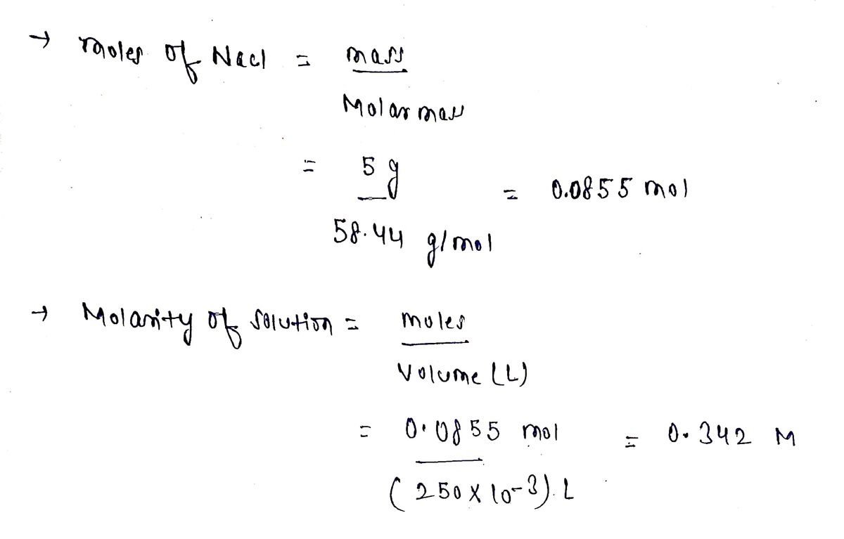 Chemistry homework question answer, step 1, image 1