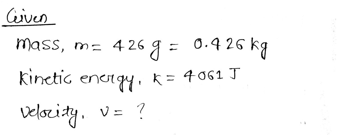 Physics homework question answer, step 1, image 1