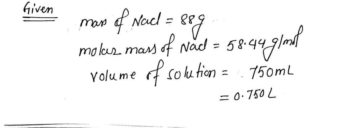 Chemistry homework question answer, step 1, image 1