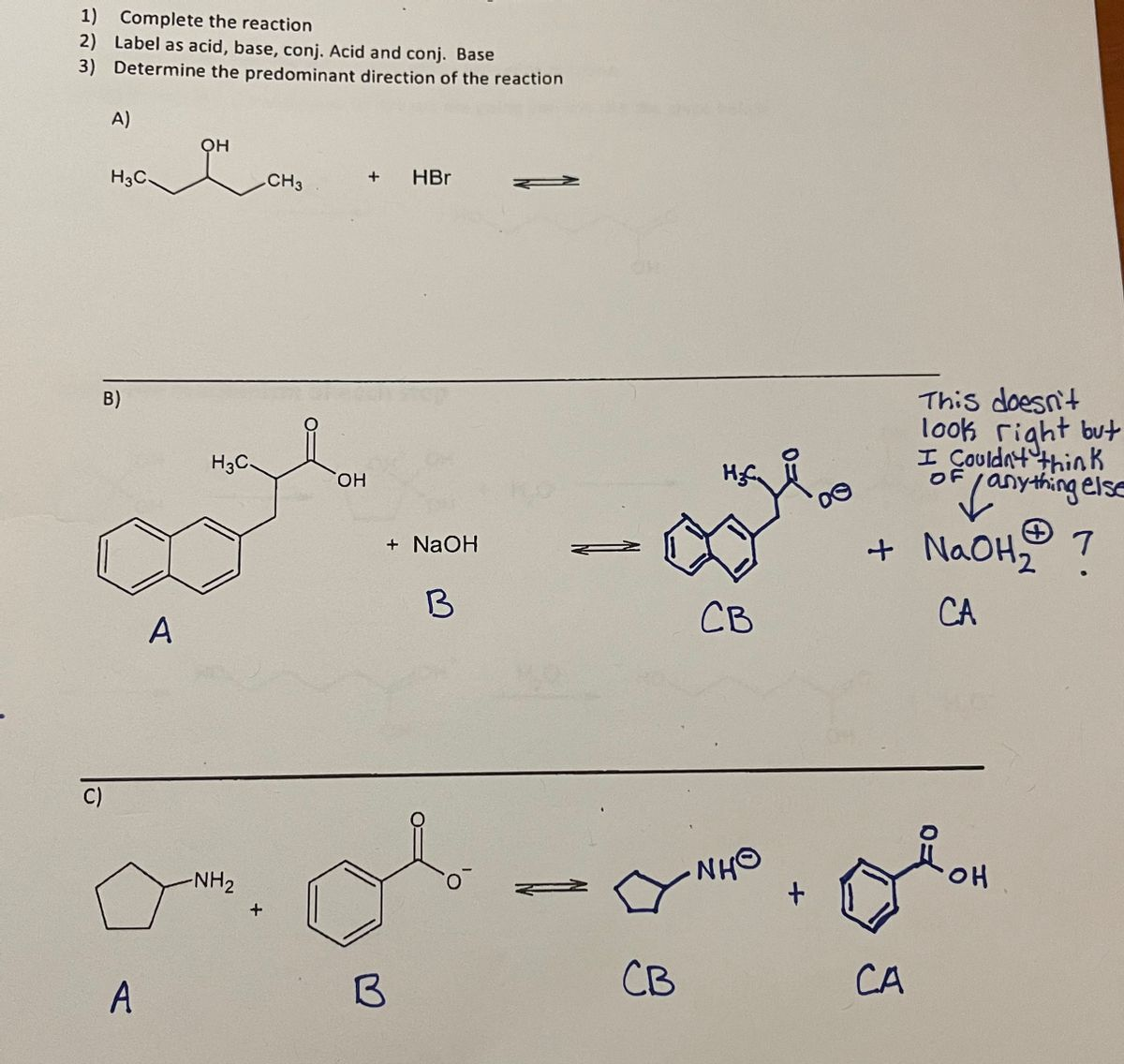 Chemistry homework question answer, step 1, image 1