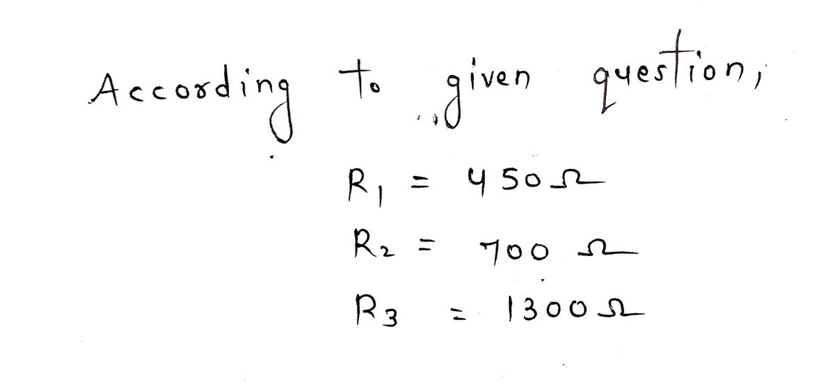 Electrical Engineering homework question answer, step 1, image 1