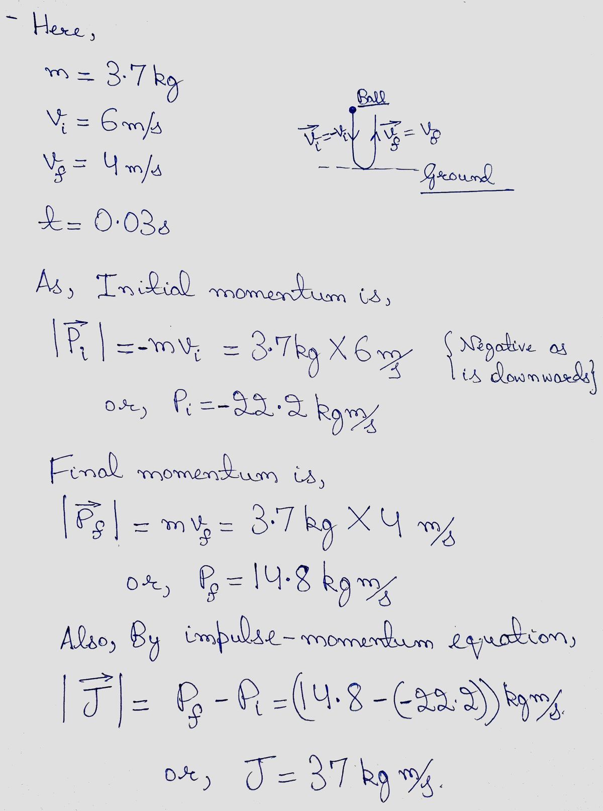 Physics homework question answer, step 1, image 1