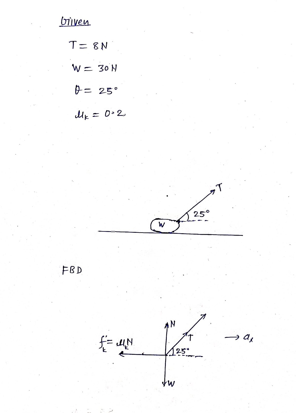 Physics homework question answer, step 1, image 1