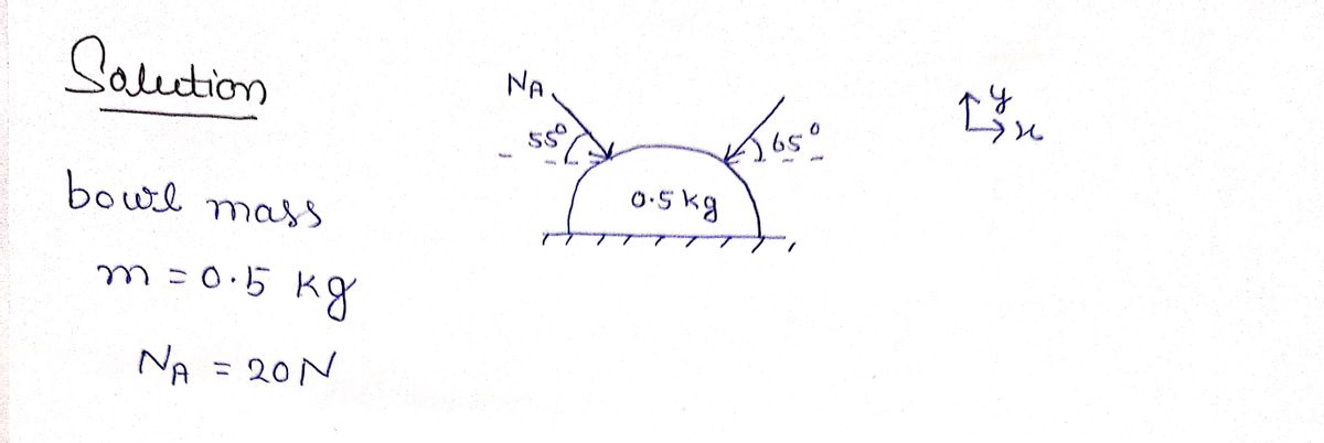 Physics homework question answer, step 1, image 1