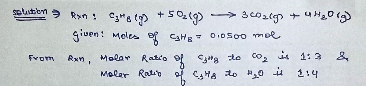 Chemistry homework question answer, step 1, image 1