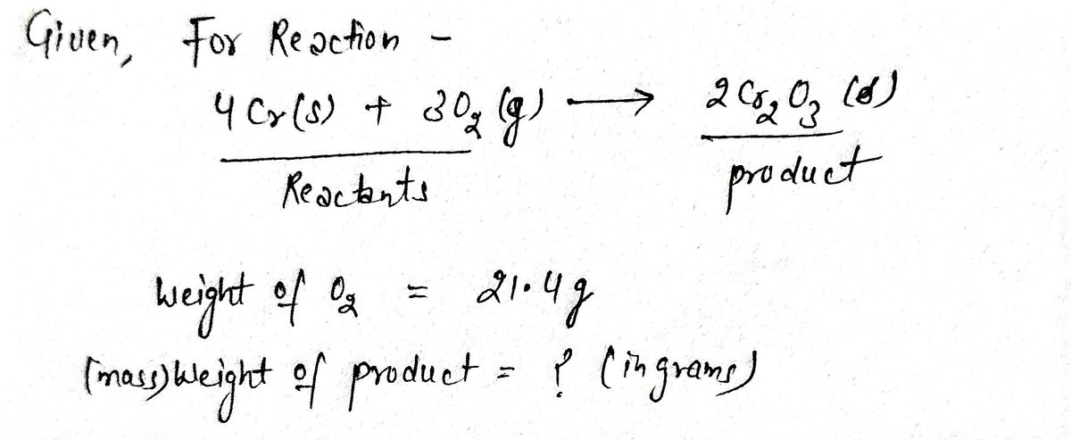 Chemistry homework question answer, step 1, image 1