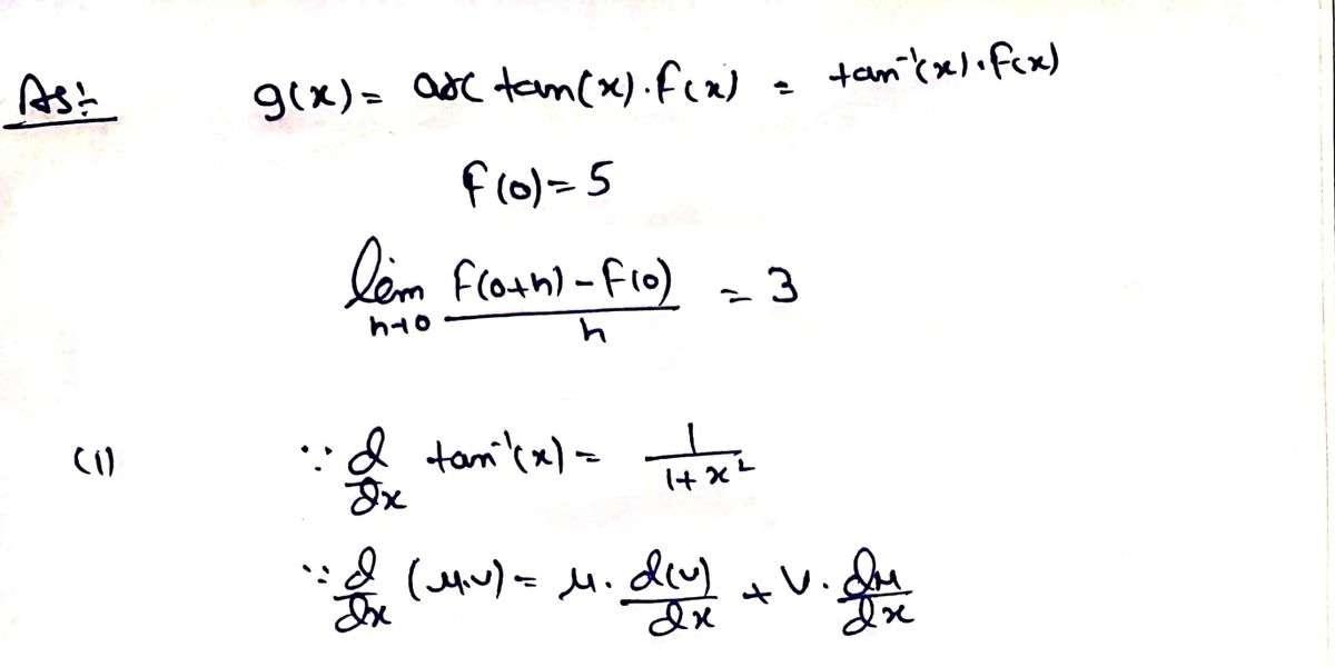 Calculus homework question answer, step 1, image 1