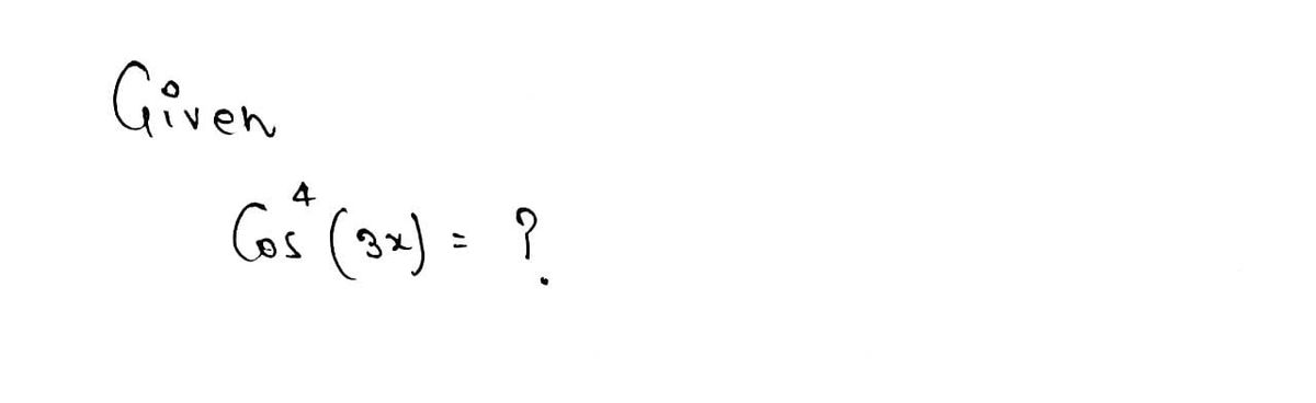 Trigonometry homework question answer, step 1, image 1