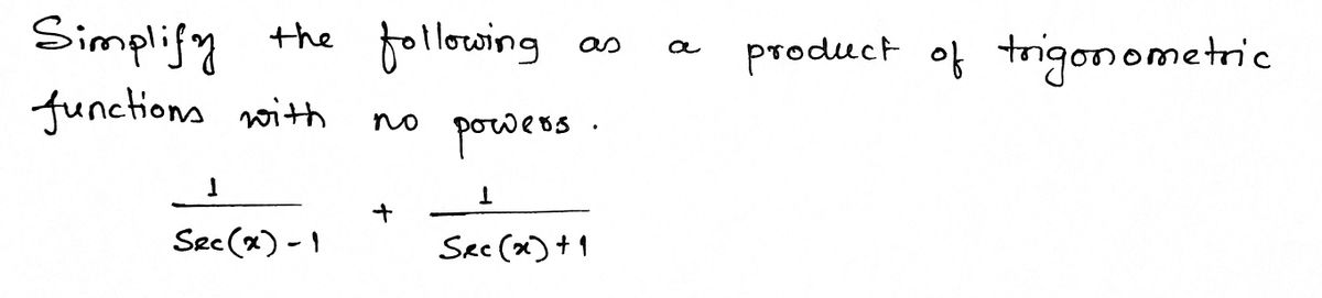 Trigonometry homework question answer, step 1, image 1