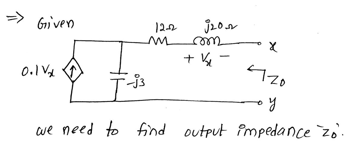 Electrical Engineering homework question answer, step 1, image 1