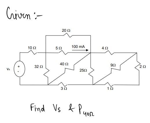 Electrical Engineering homework question answer, step 1, image 1