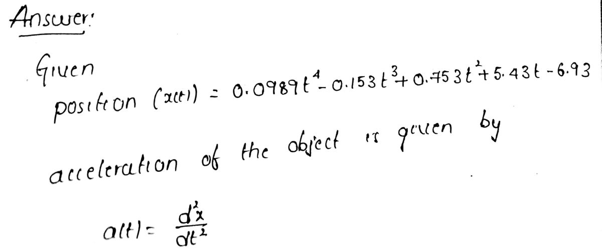 Physics homework question answer, step 1, image 1