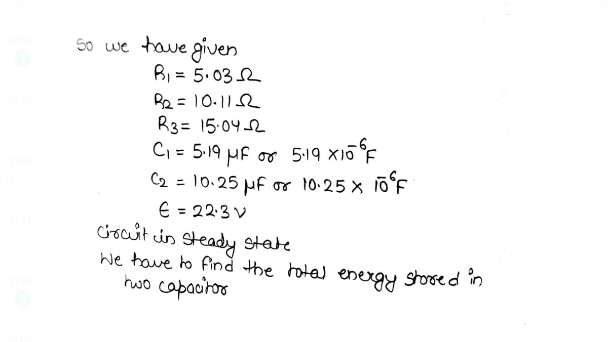 Physics homework question answer, step 1, image 1