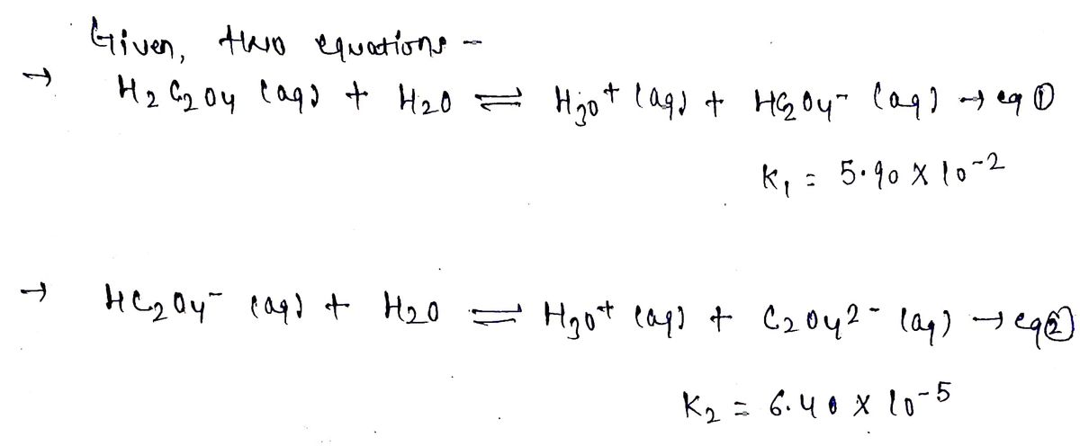 Chemistry homework question answer, step 1, image 1