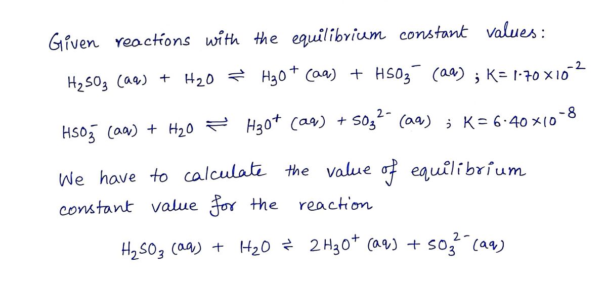 Chemistry homework question answer, step 1, image 1