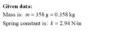 Physics homework question answer, step 1, image 1