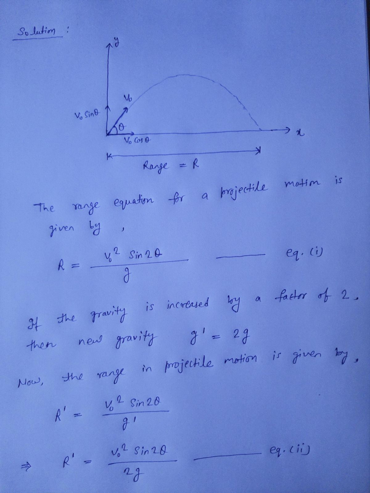 Physics homework question answer, step 1, image 1