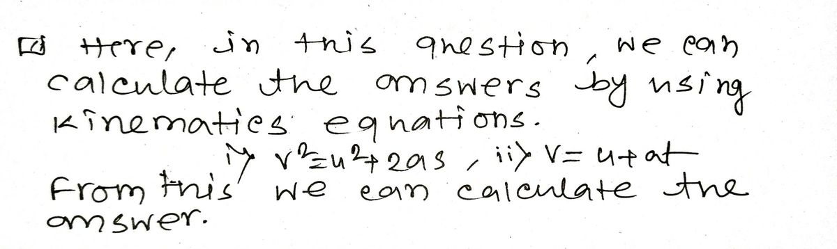 Physics homework question answer, step 1, image 1