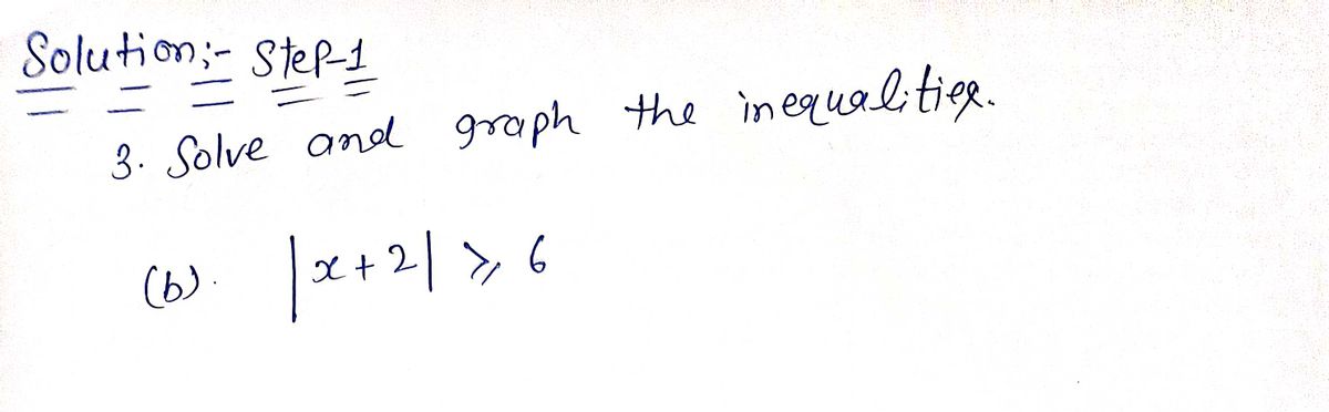 Algebra homework question answer, step 1, image 1