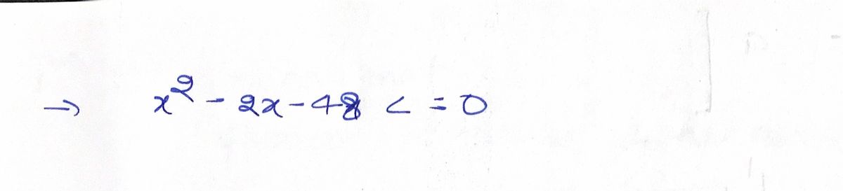 Algebra homework question answer, step 1, image 1