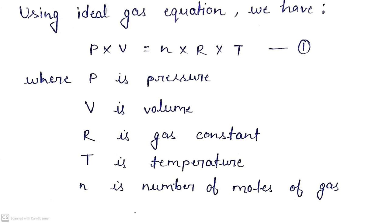 Chemistry homework question answer, step 1, image 1