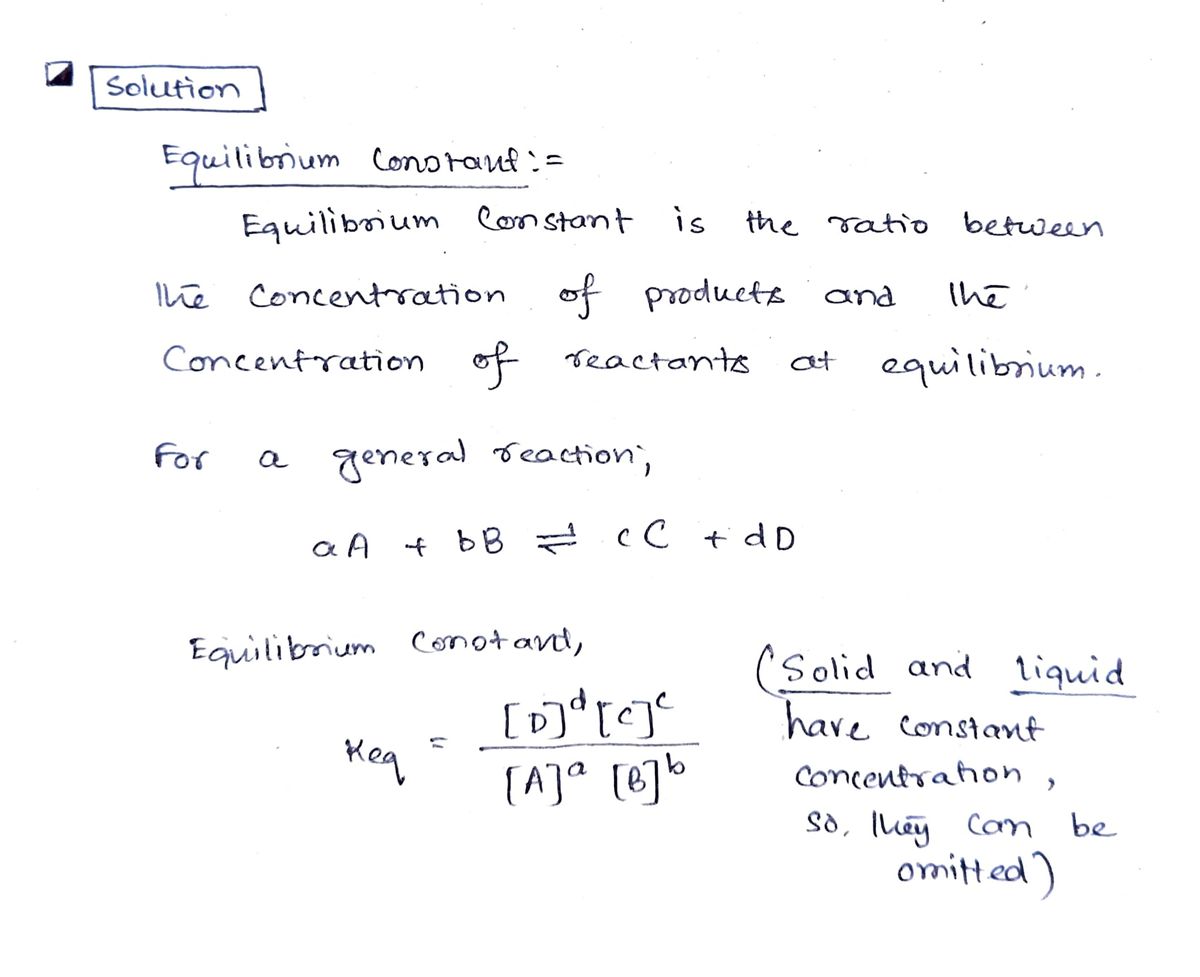 Chemistry homework question answer, step 1, image 1