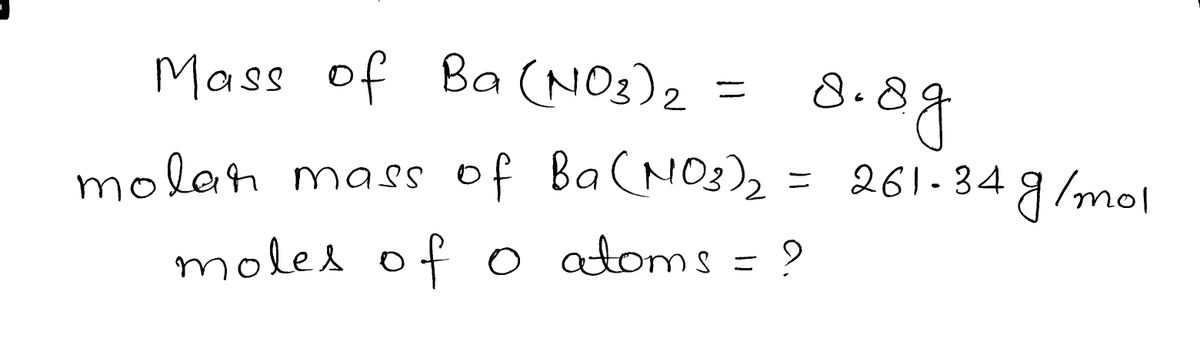 Chemistry homework question answer, step 1, image 1