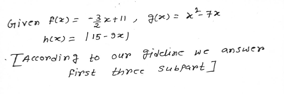 Algebra homework question answer, step 1, image 1