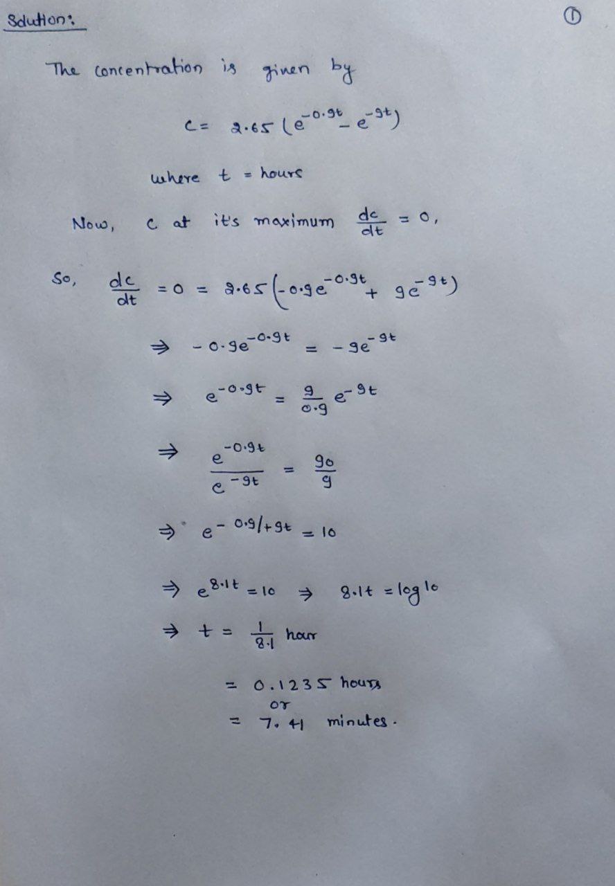 Advanced Math homework question answer, step 1, image 1