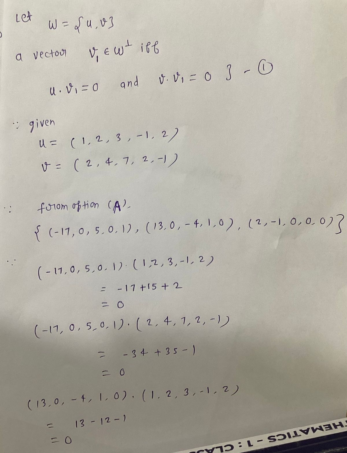 Advanced Math homework question answer, step 1, image 1