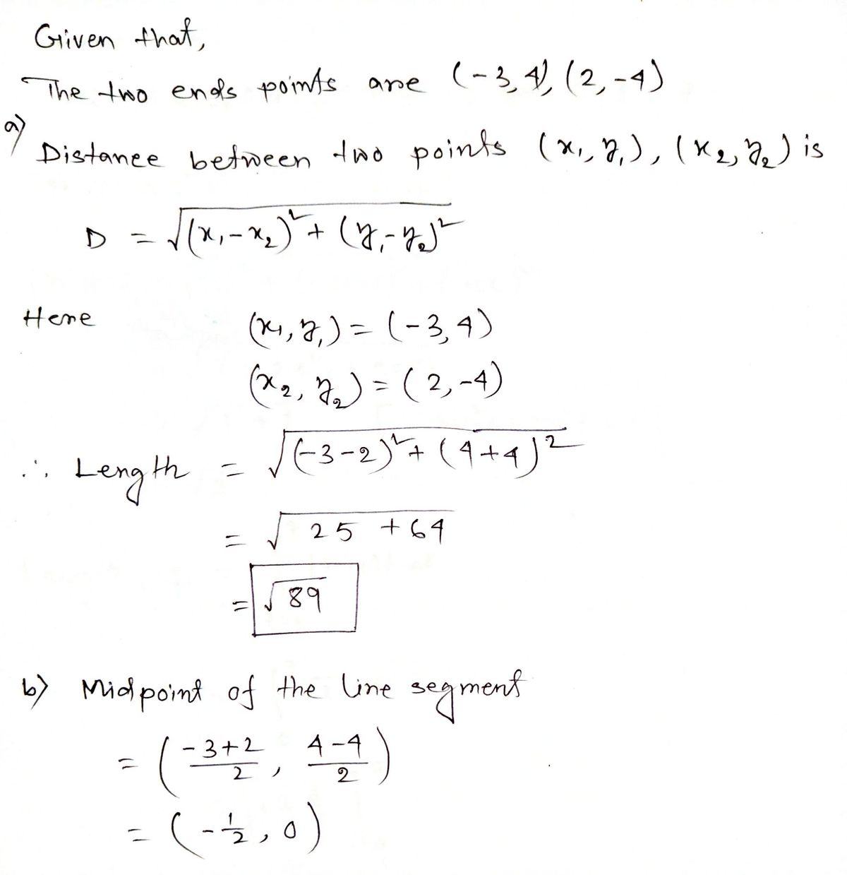 Algebra homework question answer, step 1, image 1