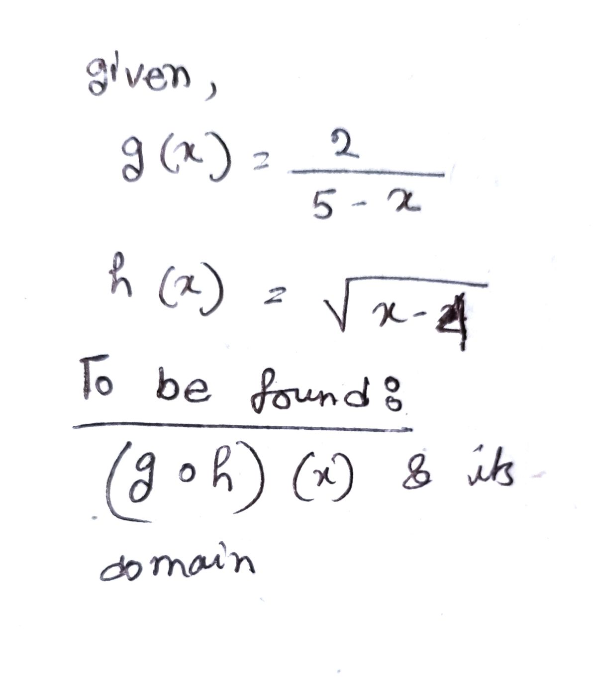 Algebra homework question answer, step 1, image 1