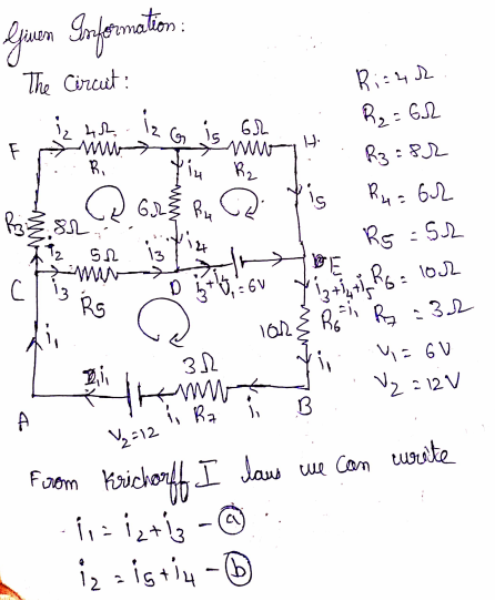 Answered: For the circuit shown in the figure… | bartleby