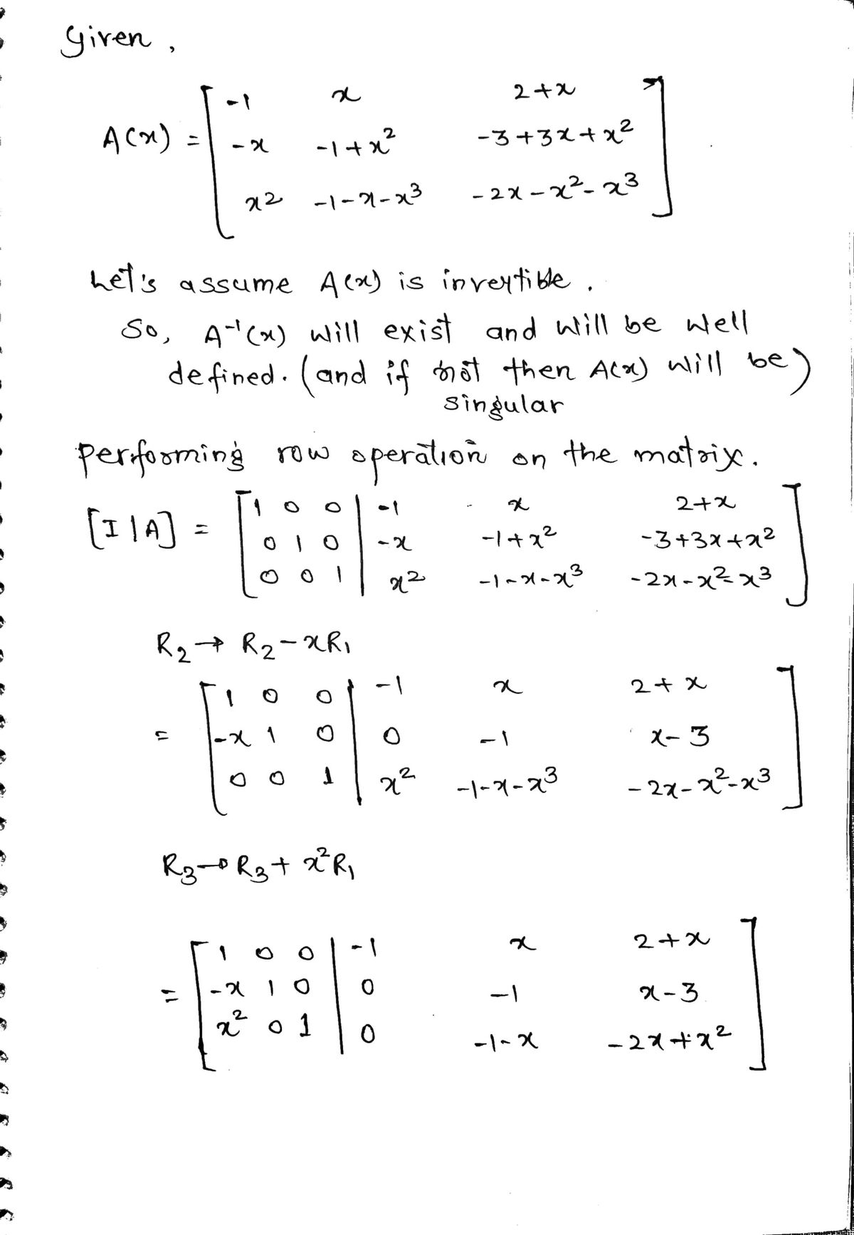 Advanced Math homework question answer, step 1, image 1