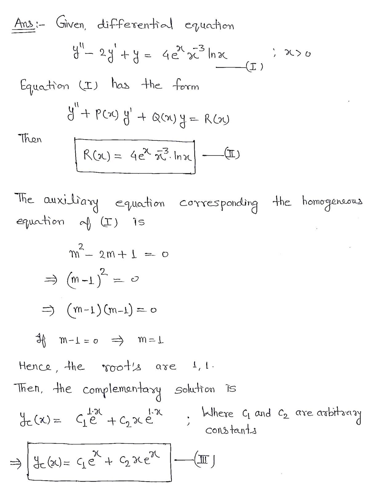 Advanced Math homework question answer, step 1, image 1