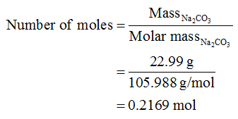 Answered: QUESTION6 How many moles of Na* ions… | bartleby