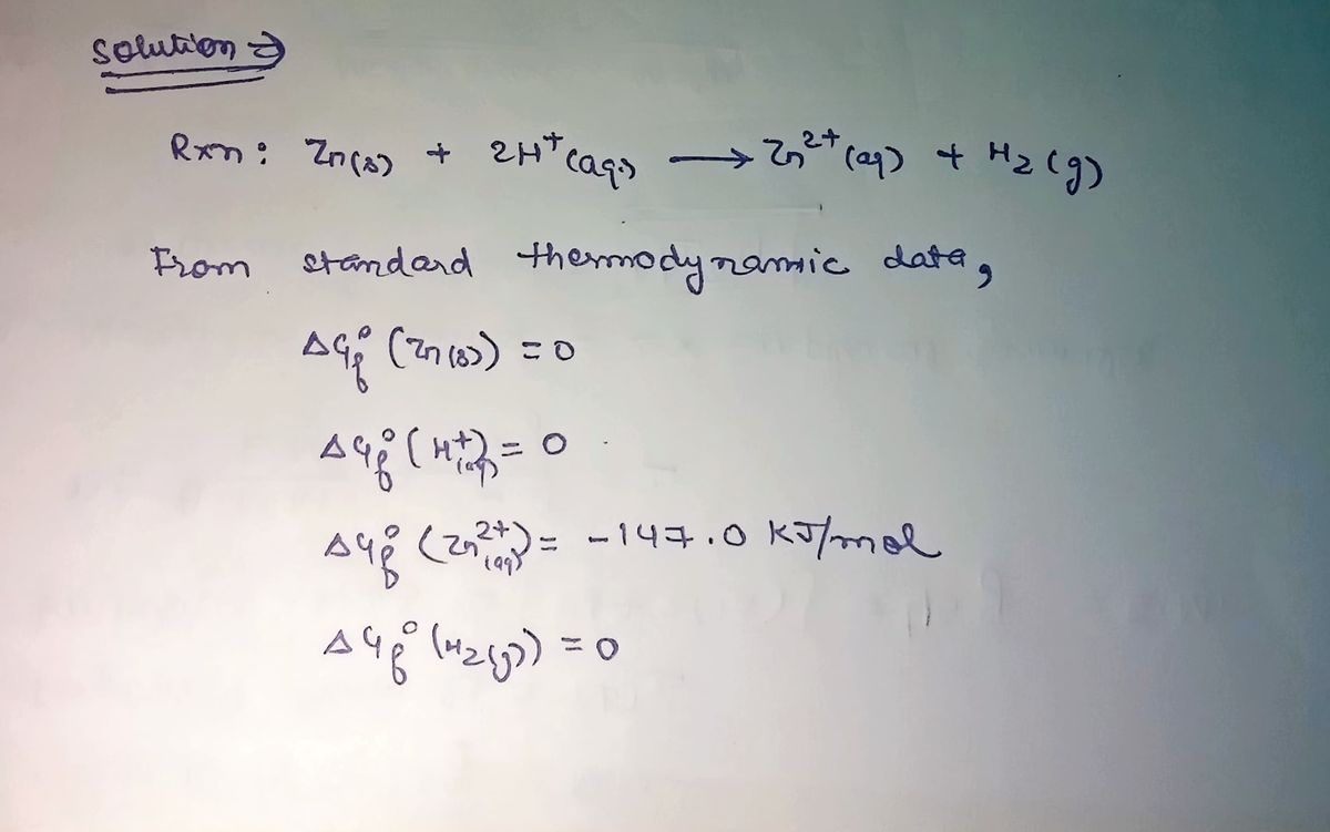 Chemistry homework question answer, step 1, image 1