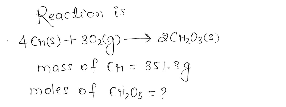 Chemistry homework question answer, step 1, image 1