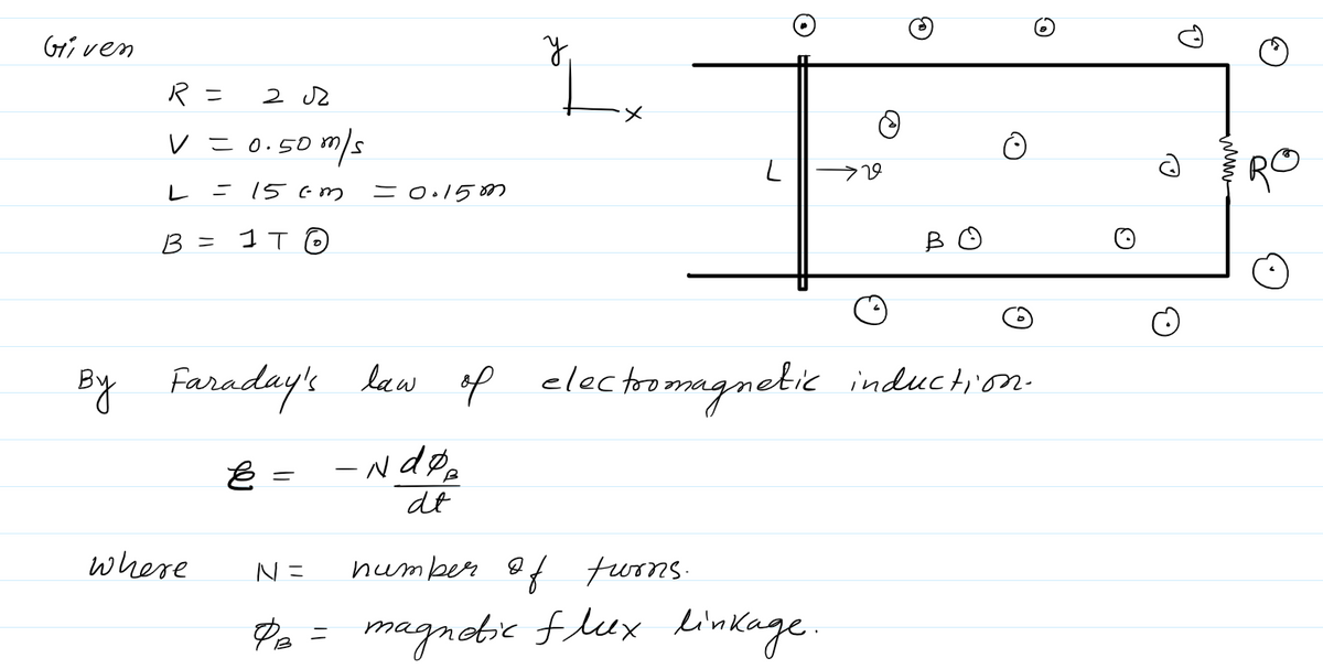 Physics homework question answer, step 1, image 1