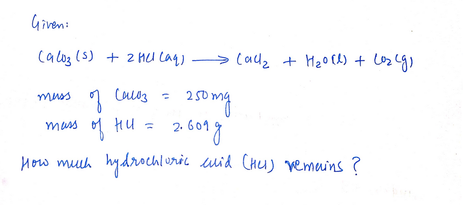 Chemistry homework question answer, step 1, image 1