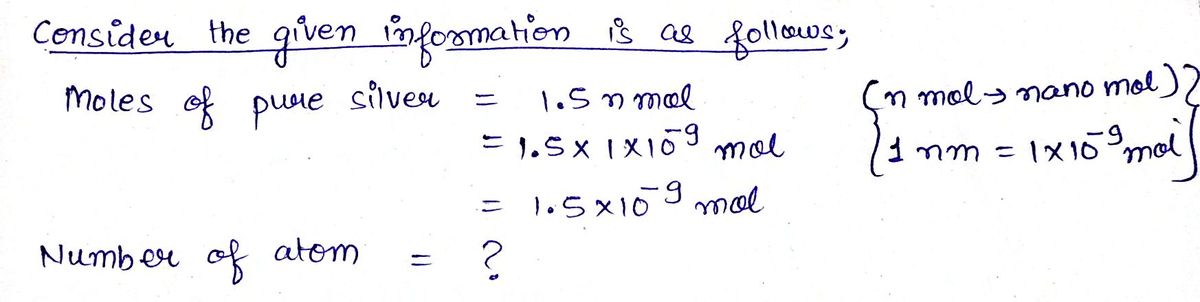 Chemistry homework question answer, step 1, image 1