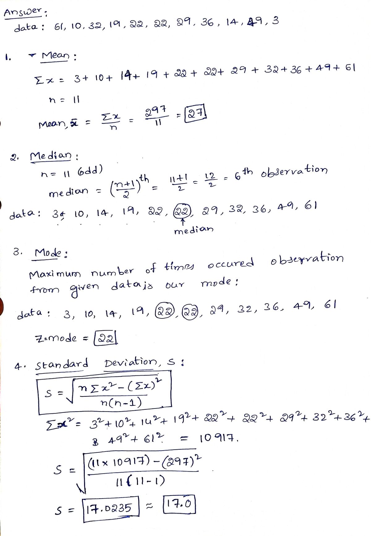 Advanced Math homework question answer, step 1, image 1